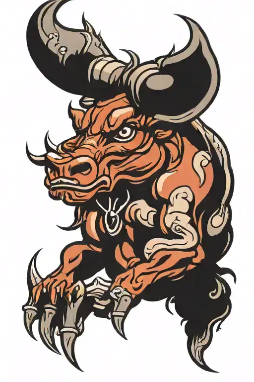 Devilish Taurus Bull