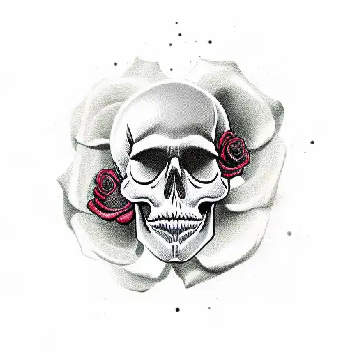 Skull And Roses