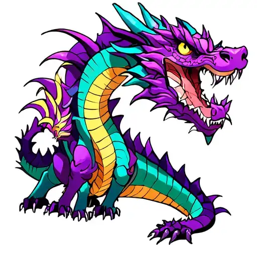 Matching Purple Dragon Him And Hers