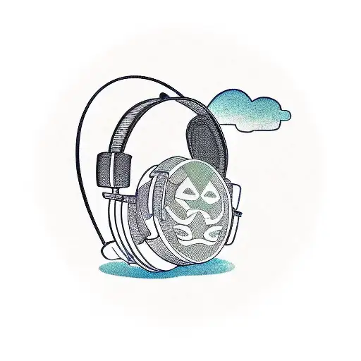 Samurai With Headphones