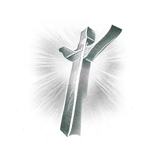 Minimalistic Christian Cross