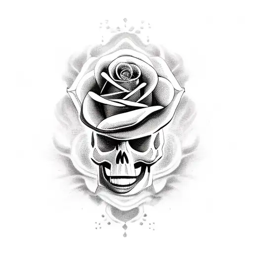 Skull And Roses