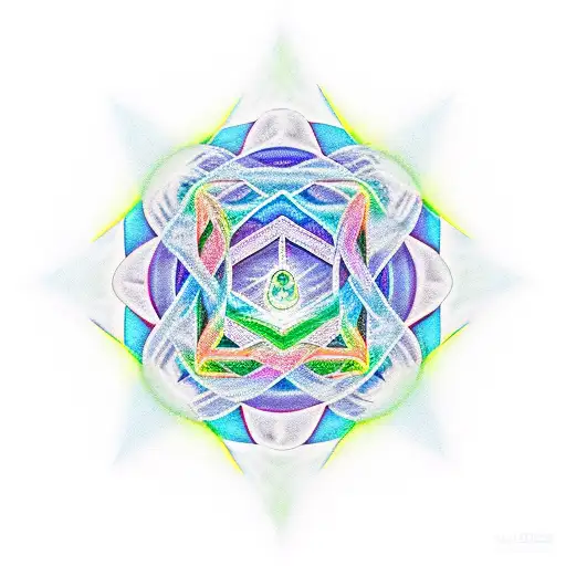 Metatron's Cube Merging With The Chakra System