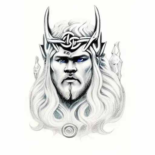 The Norse God Freyr