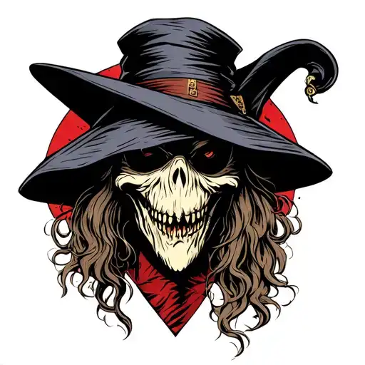 A Scary Plague Doctor