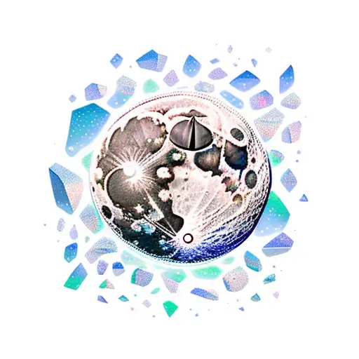 Moon & Crystals