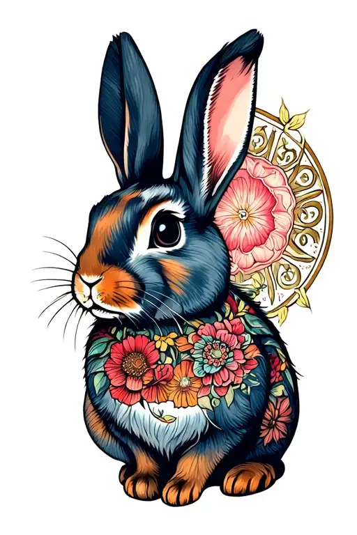 Virgo Zodiac With Rabbits