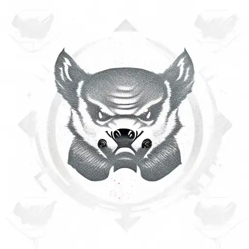Honeybadger Rune Symbol