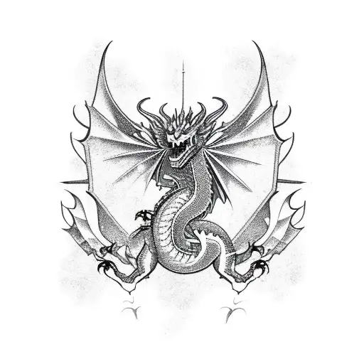 Combine Elements Of Russian Architecture With A Dragon