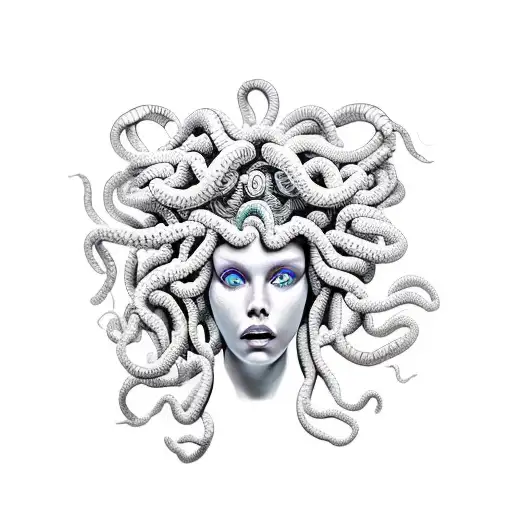 Medusa Gorgon Beautiful Female