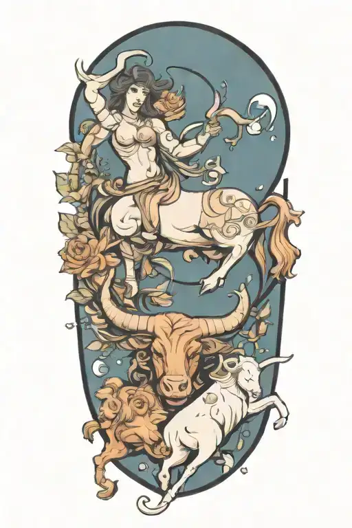 Taurus Zodiac Sign Combined With Libra And Gemini Sign
