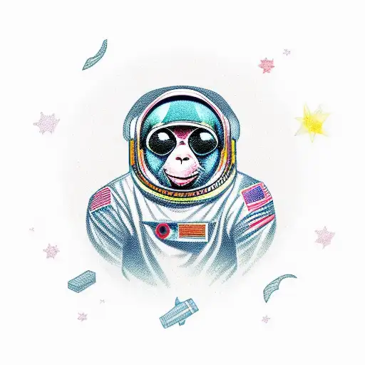 Astronaut Monkey