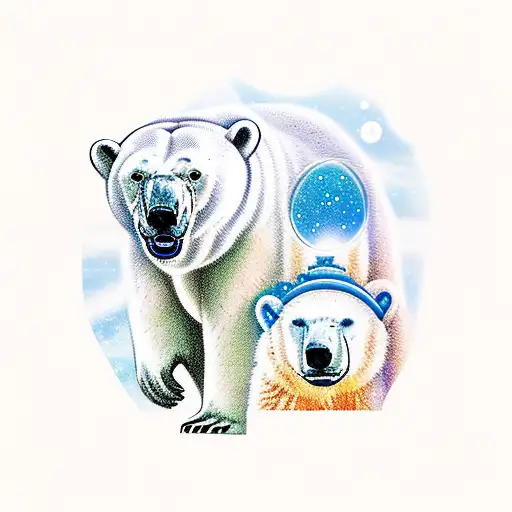 Polar Bear With Ullr