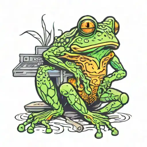 Frog Sitting