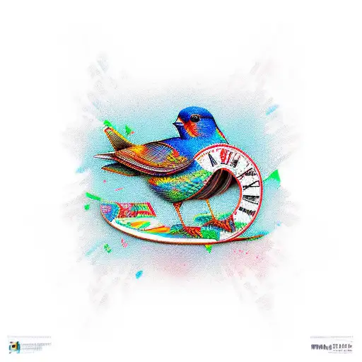 Knife Family Bird Rice 1950 Heart