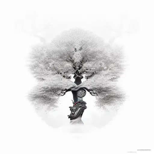 Tree Of Life And Samurai