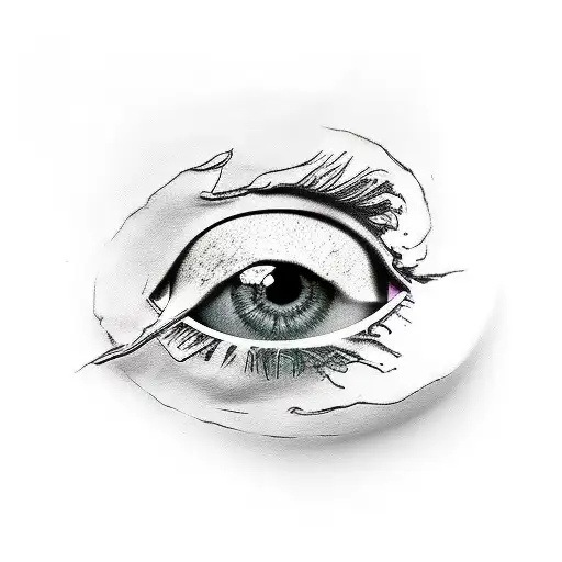 Eye With Bull In The Middle