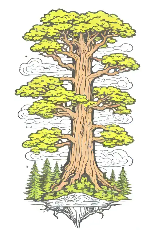 California Redwood Tree