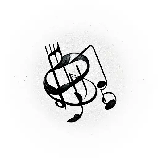 Semicolon With Musical Notes