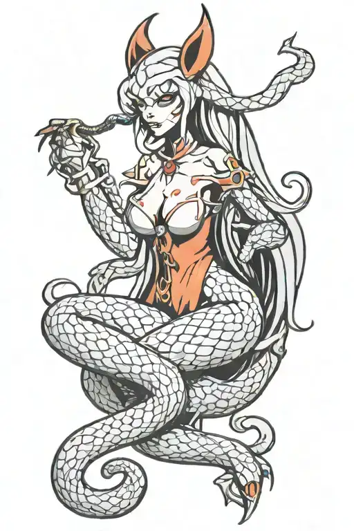 Snake Woman Bat