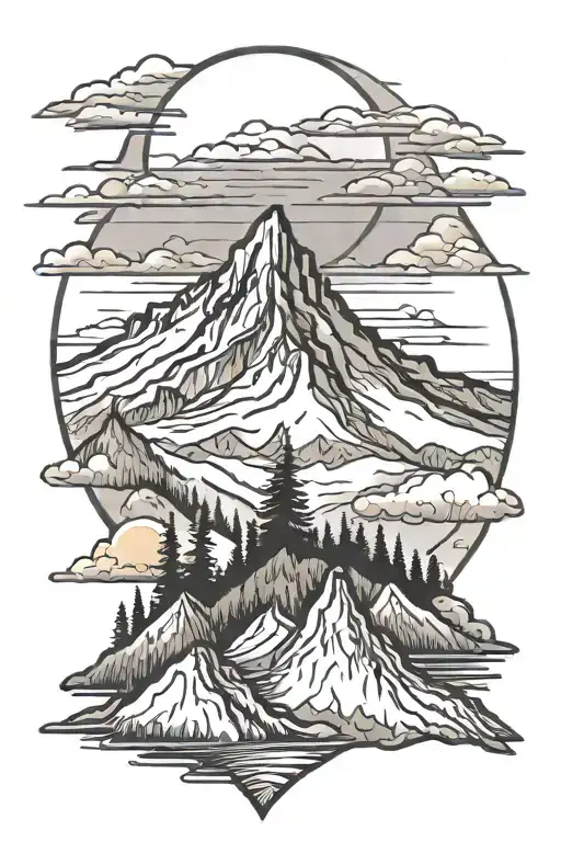 Mt Hood During Sunrise