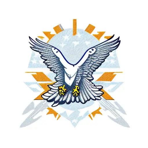 Eagle As A Military Airplane