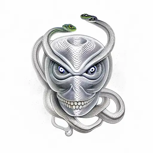 Snake Medusa Eyes
