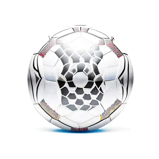 Snake Wrapped Around Soccer Ball With Philadelphia Skyline