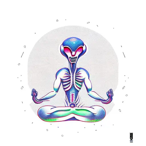 Alien Doning Yoga