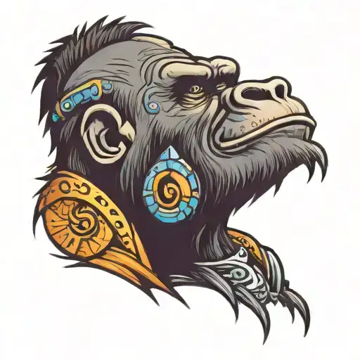 Gorilla Head