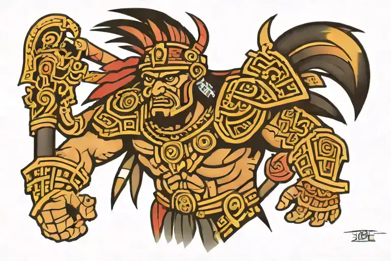 Aztec Warrior