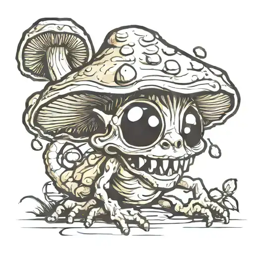 Creepy Mushroom Goblin