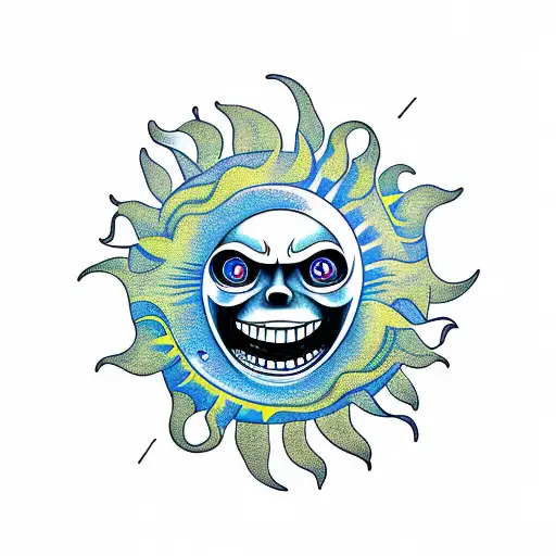 Scary Smiling Sun