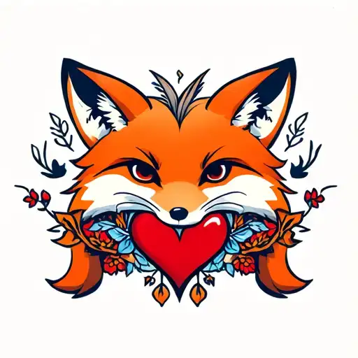 Fox Around A Heart
