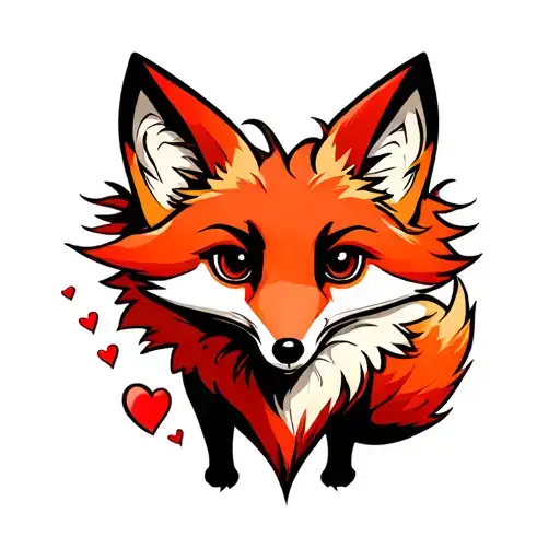 Fox Around A Heart