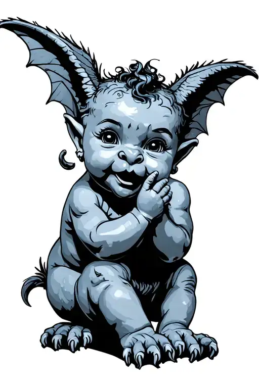 Happy Baby Gargoyle