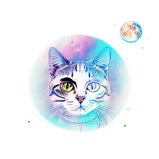 Cat On The Moon