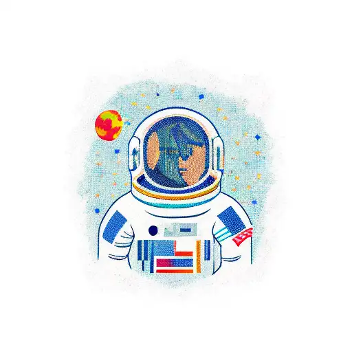 Astronaut Mosaic