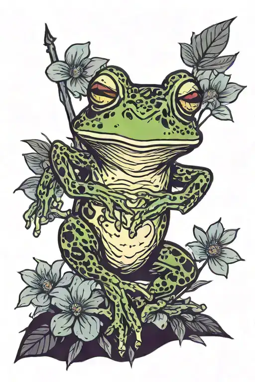 Frog In Cosmos Create