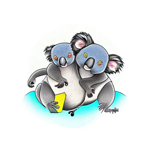 Koala And Monkey