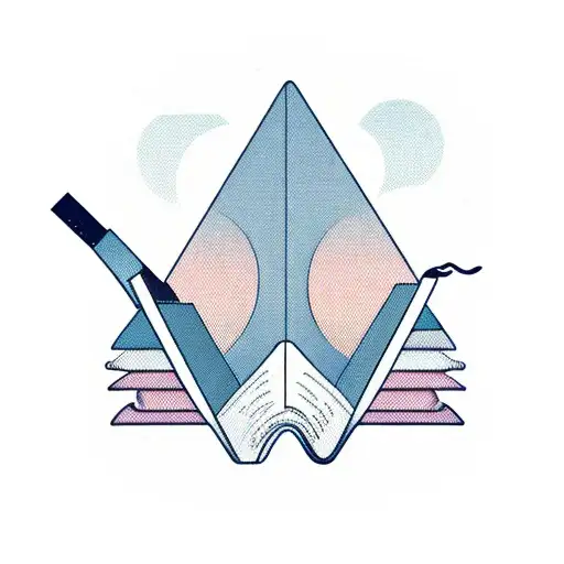 A Sunrise Over A Mountain Range With A Book Opened To A New Chapter In The Foreground