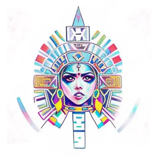 Becky G As An Aztec Princess