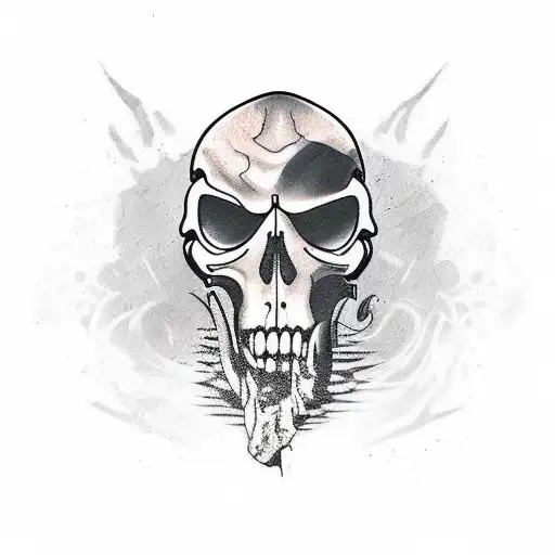 A Reaper Rapping With Intense Emotions