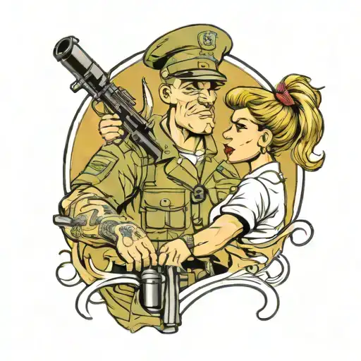 Military And Bartender