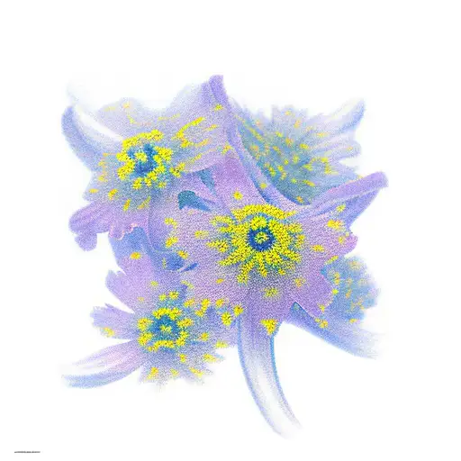 Daffodil Daisy Larkspur Aster