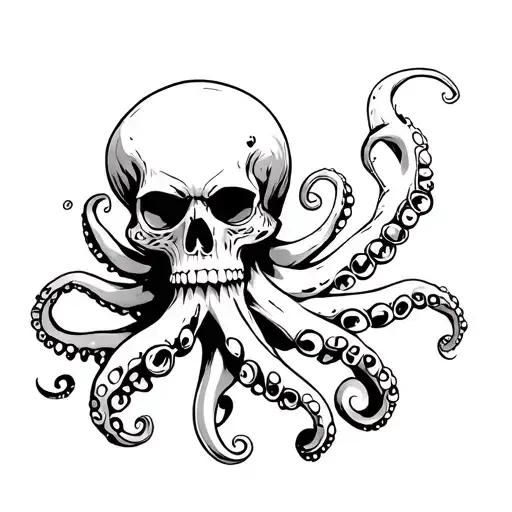 Skull Octopus