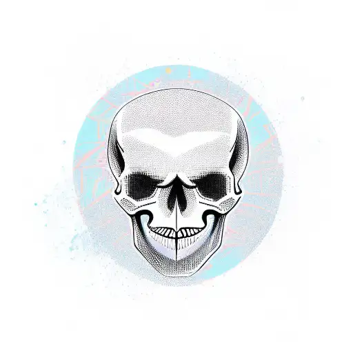 Skull And Beach