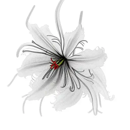 Red Spider Lily's With A Quote