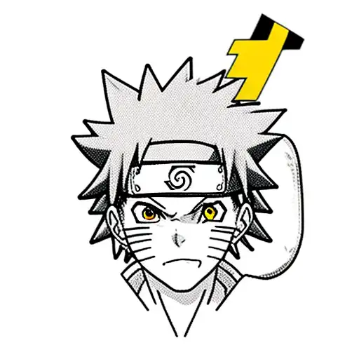 Naruto Disguised Like Pikachu