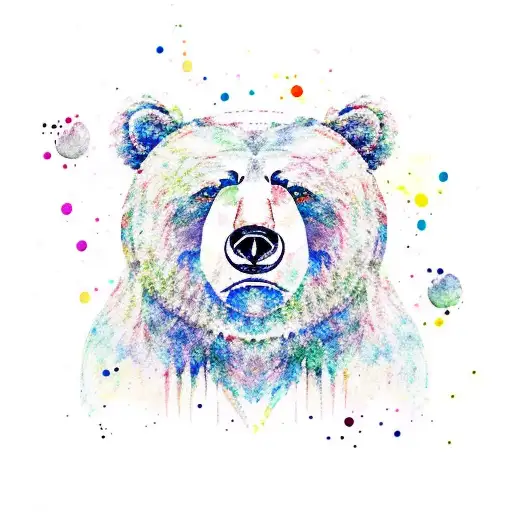 Cute Bear Watercolor
